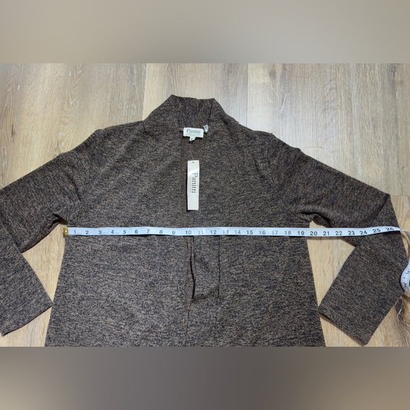 PANITTI Brown Open Front Cardigan 🤎🍁🥮🍂 - Picture 5 of 9